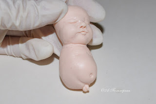 Малыш из полимерной глины Дрема, фото № 31