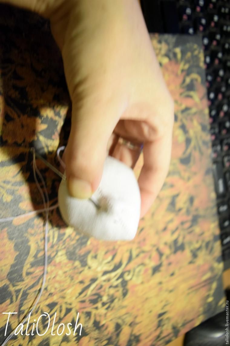 Создание объемной текстильной кукольной головки. Часть первая, фото № 23