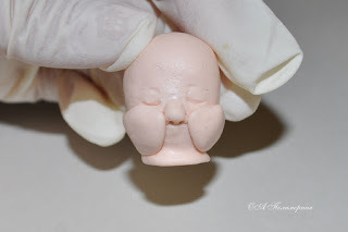 Малыш из полимерной глины Дрема, фото № 15