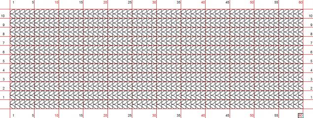Трафареты для создания узоров полотен по бисероплетению, фото № 42