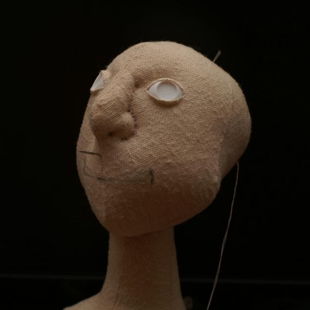 Прошивка лица текстильной куклы., фото № 11