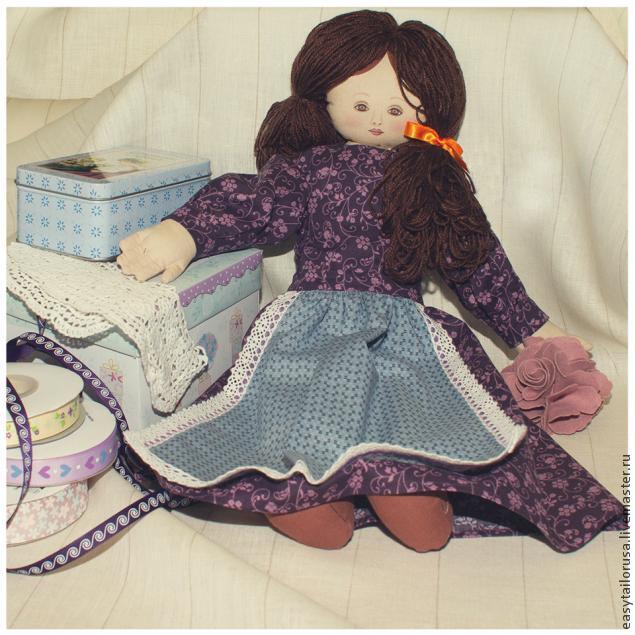 Шьем платье для текстильной куклы в винтажном стиле, фото № 54