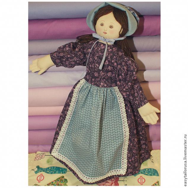 Шьем платье для текстильной куклы в винтажном стиле, фото № 65