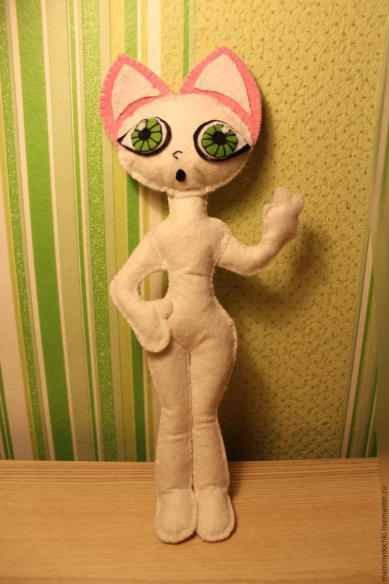 Шьем авторскую игровую куклу для детей из фетра, фото № 17