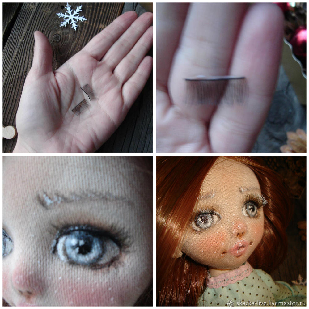 Создаем текстильную куклу «Юкико — ребенок снега», фото № 25