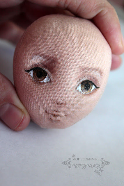 Создаем лицо текстильной кукле, фото № 18