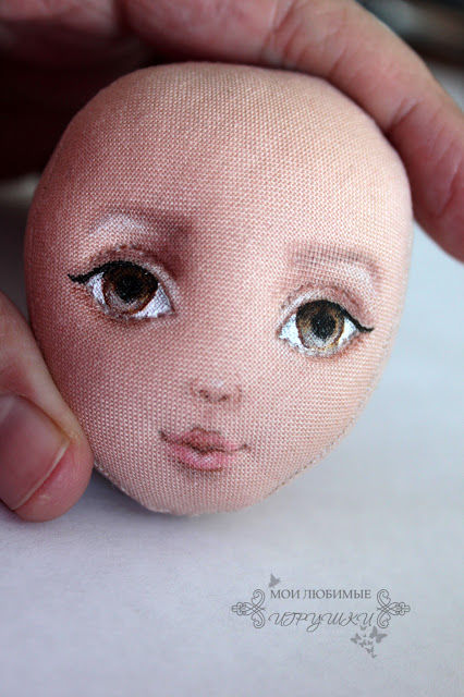 Создаем лицо текстильной кукле, фото № 19
