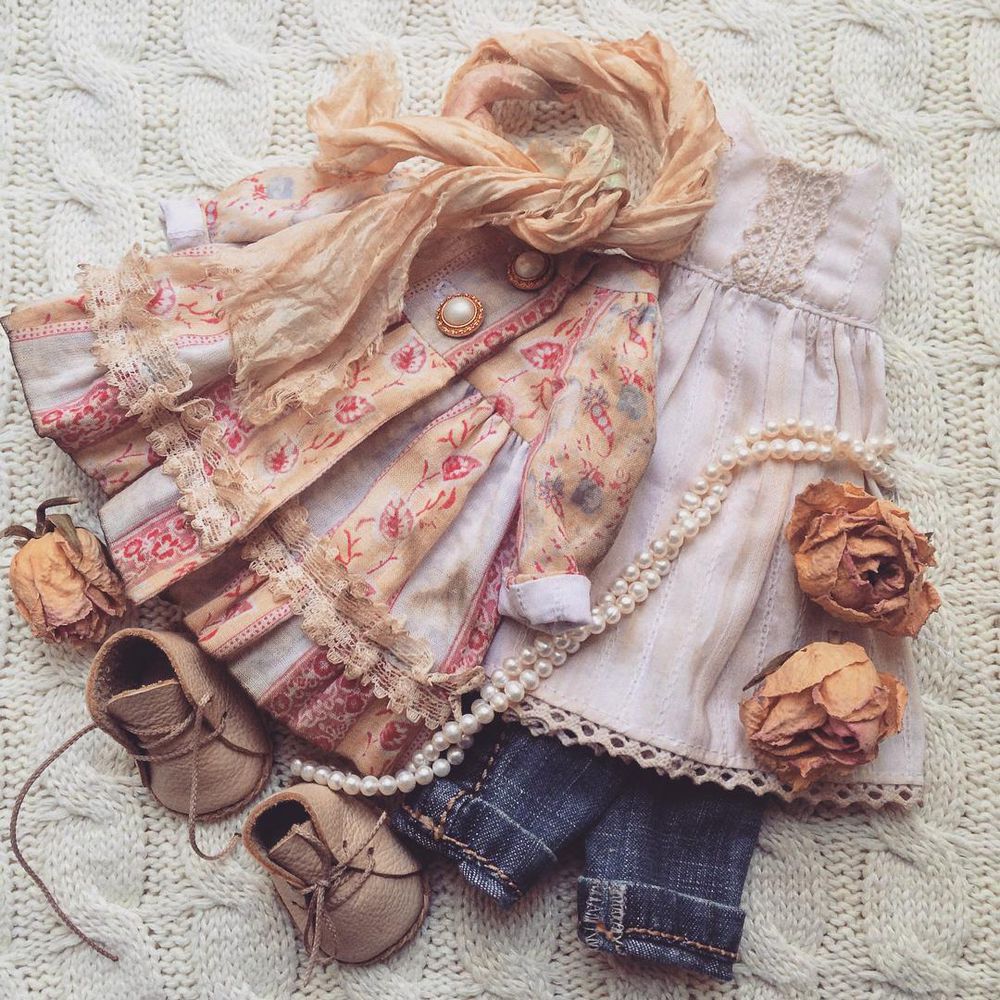 Стильная одежда для кукол от Дины Крыловой, фото № 9