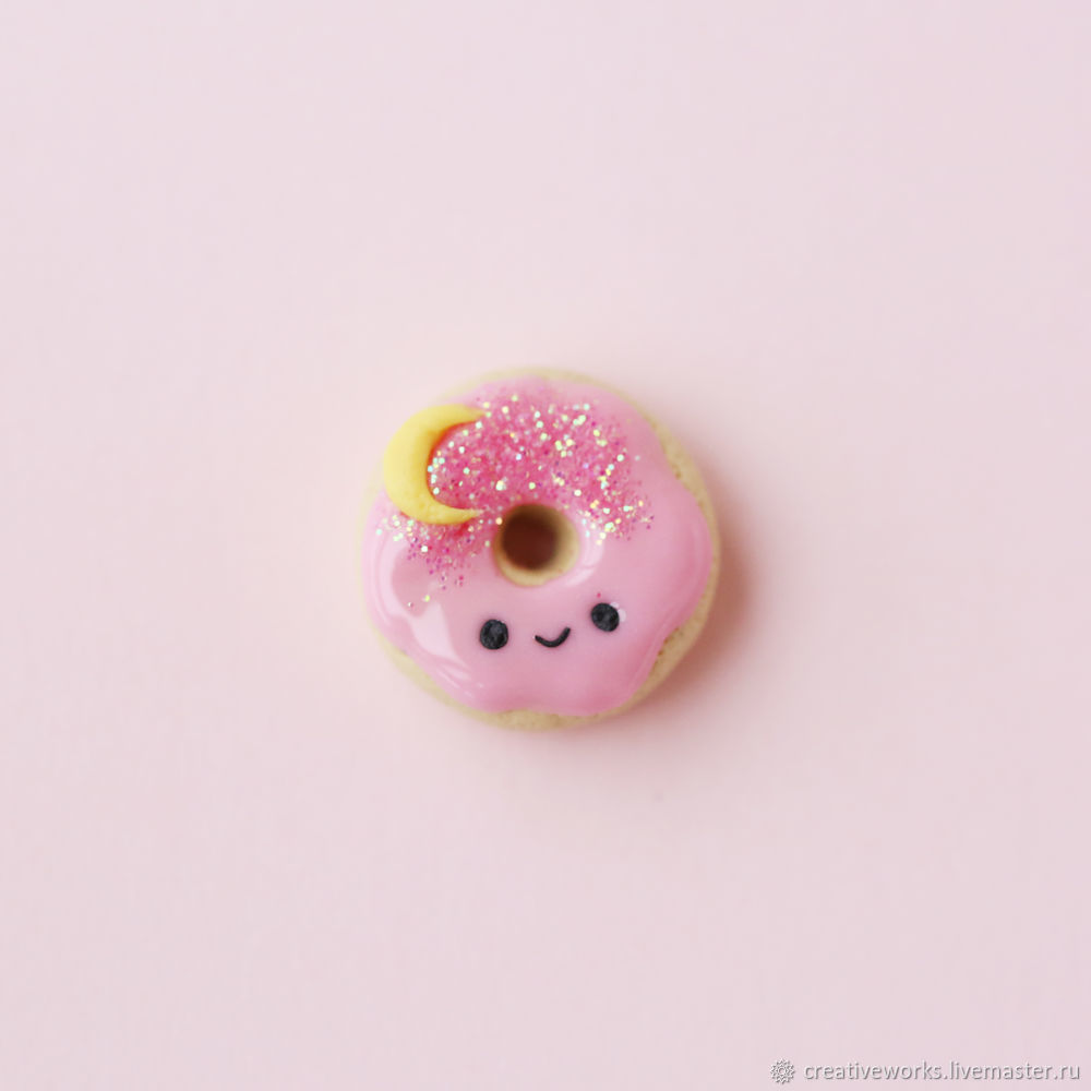 Лепим милый пончик из полимерной глины, фото № 8