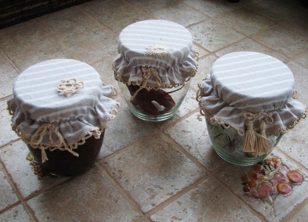 Шляпки для банок: украшаем баночку с вареньем, фото № 12