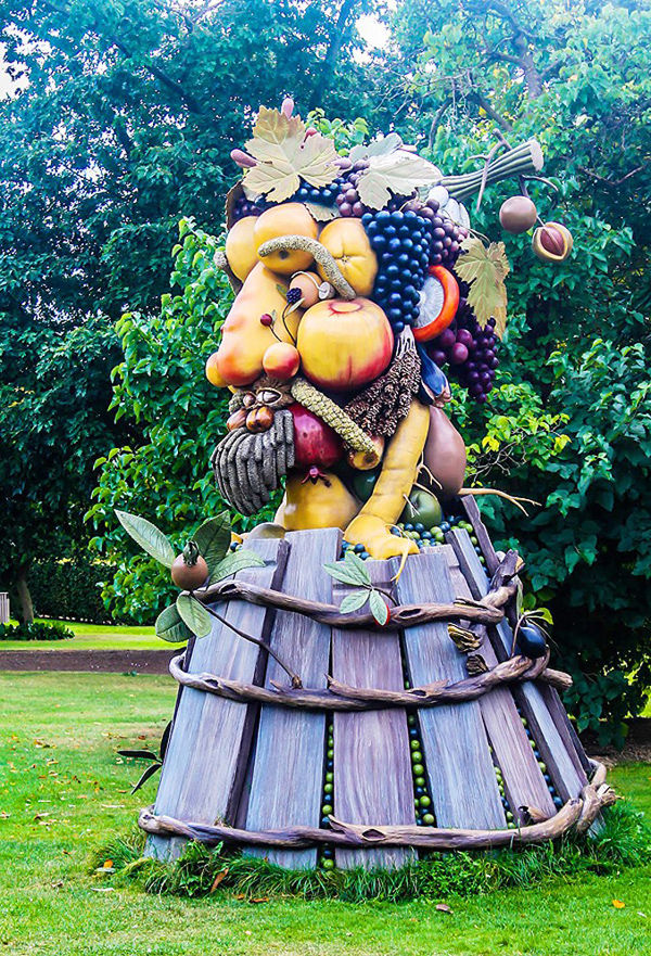Овощные картины Джузеппе Арчимбольдо и скульптуры Филипа Хааса, фото № 21