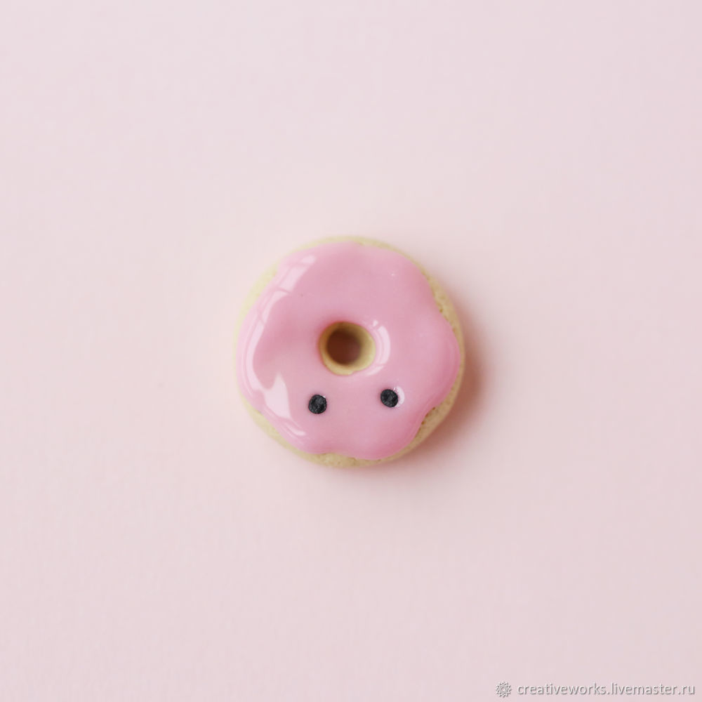 Лепим милый пончик из полимерной глины, фото № 5