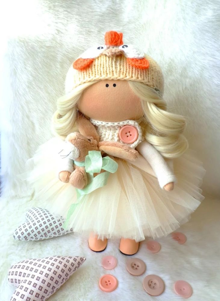 Коллекция милейших текстильных кукол — вдохновляемся!, фото № 12