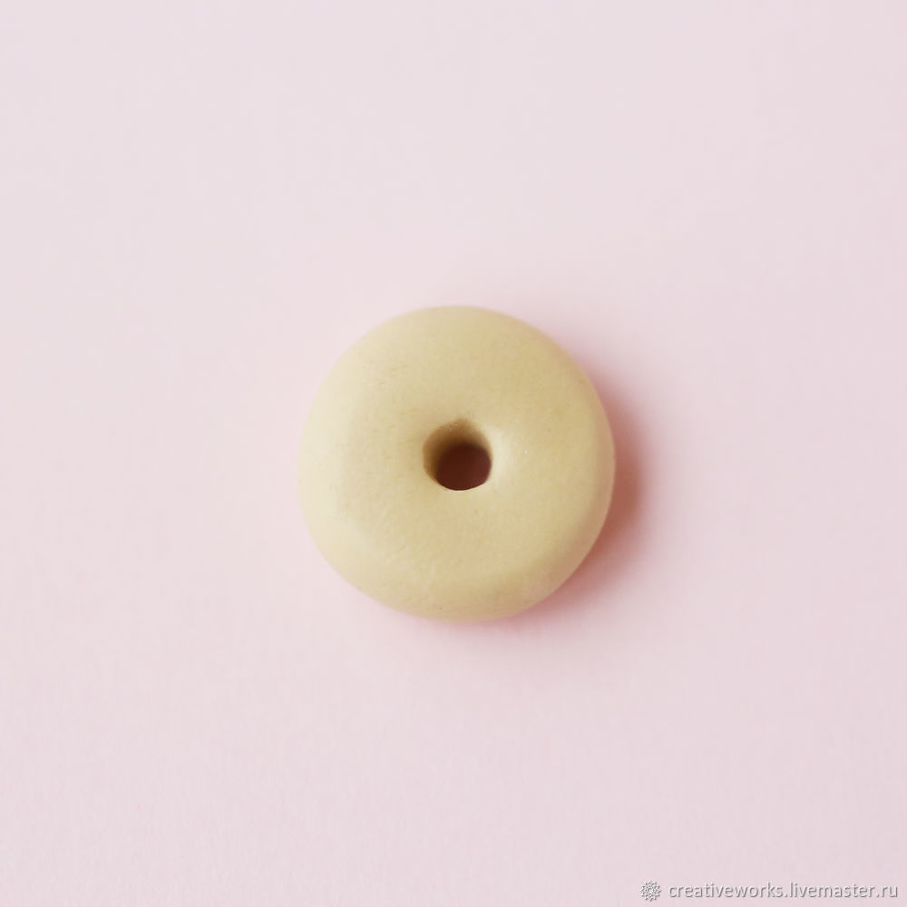 Лепим милый пончик из полимерной глины, фото № 2