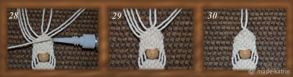Плетем браслет в технике макраме, фото № 30