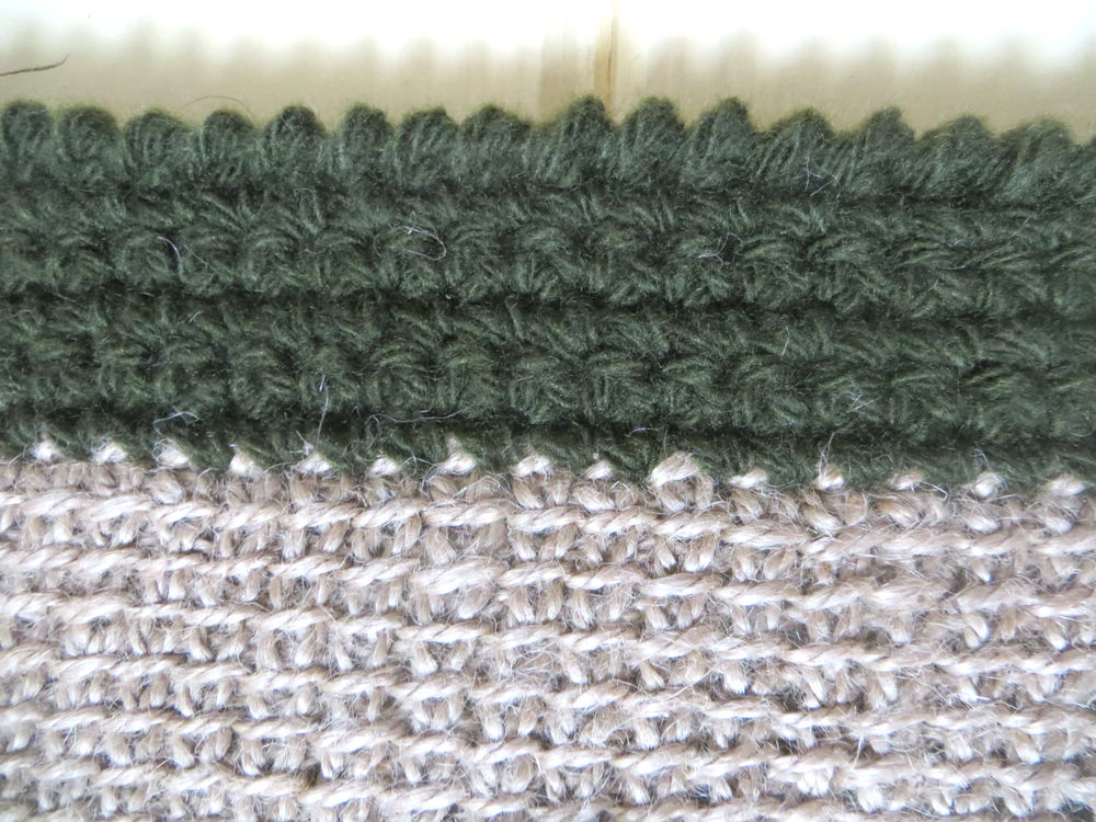 Создаем картину с 3D-эффектом поверх тунисского вязания. Ковровая техника, фото № 19