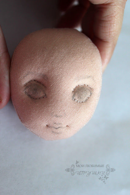 Создаем лицо текстильной кукле, фото № 12