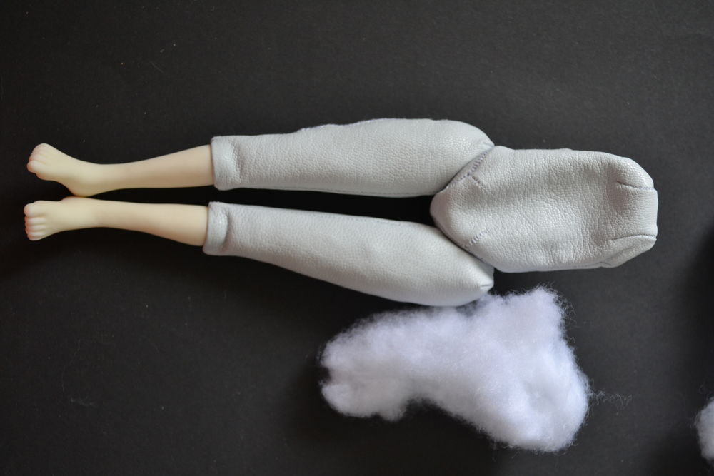 Создаем будуарную куклу Сюзетт серый кролик. Часть 2, фото № 1