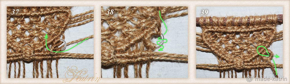 Плетём «Сову» в технике макраме. Часть 3., фото № 16