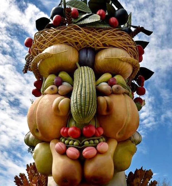Овощные картины Джузеппе Арчимбольдо и скульптуры Филипа Хааса, фото № 20