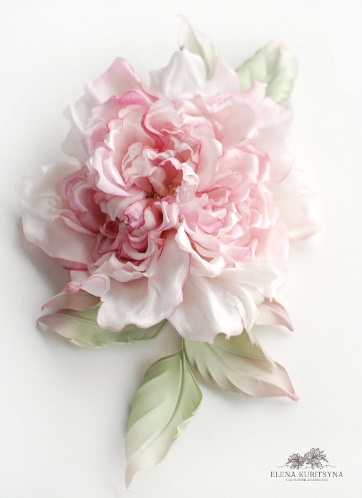 Создаем шелковую розу «Миранда» в японской технике Somebana, фото № 2