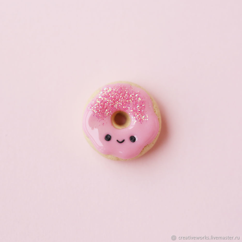 Лепим милый пончик из полимерной глины, фото № 7