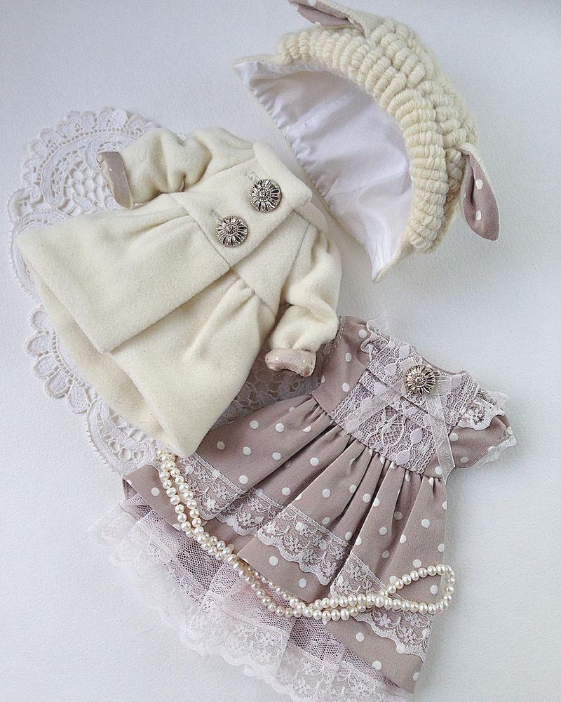 Стильная одежда для кукол от Дины Крыловой, фото № 23