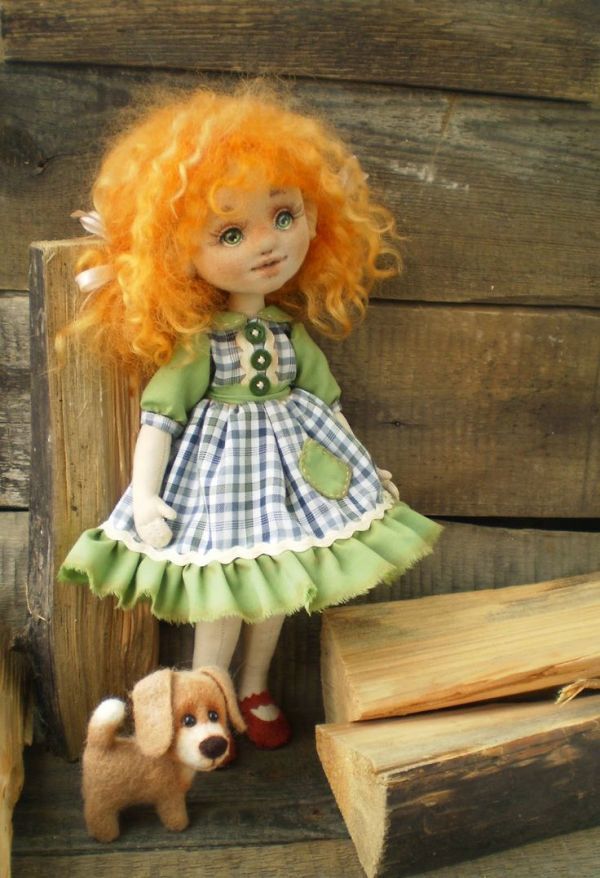 Коллекция милейших текстильных кукол — вдохновляемся!, фото № 9