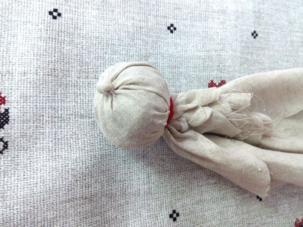 Создаем подарочную народную куклу «Бабка Характерная», фото № 3