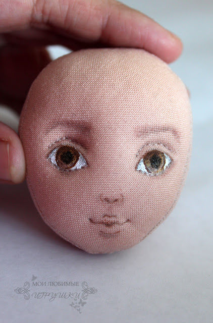 Создаем лицо текстильной кукле, фото № 16