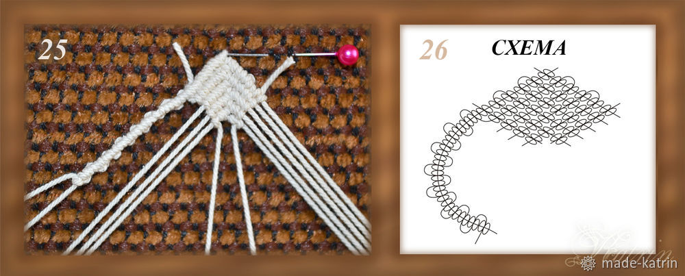 Плетём браслет в технике макраме. Часть 2, фото № 11