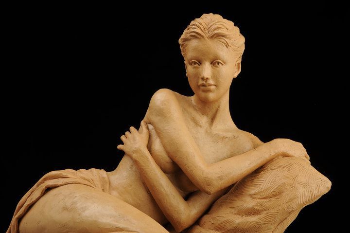 Великолепные скульптуры из глины Damiano Taurino, фото № 6