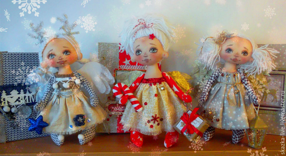 Ангел в каждый дом! Мастер-класс по созданию новогодней текстильной куклы, фото № 1