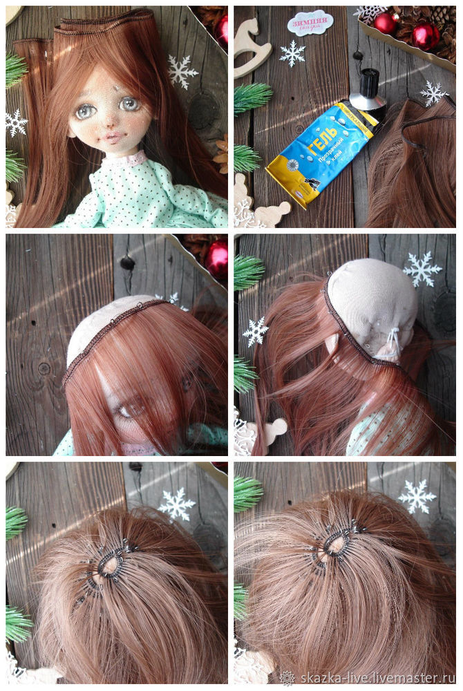 Создаем текстильную куклу «Юкико — ребенок снега», фото № 23