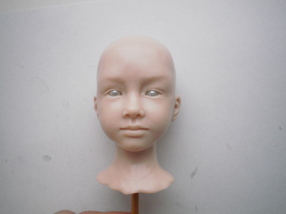 Рассмотрим основные этапы создания куклы из полимерной глины, фото № 4