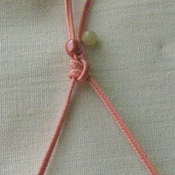 10 плетёных цепочек с бисером в технике макраме, фото № 7