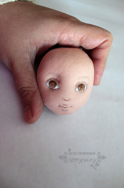 Создаем лицо текстильной кукле, фото № 15