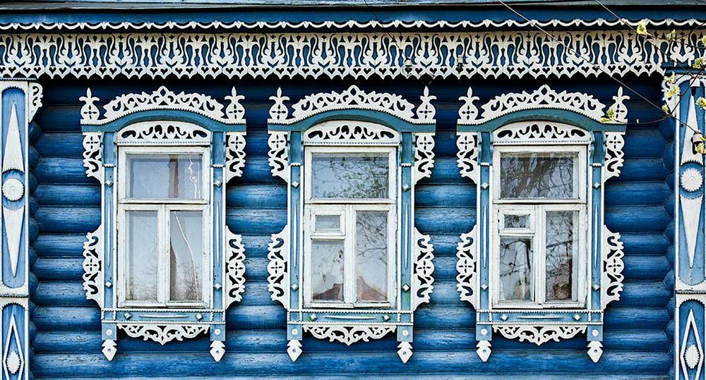 Резное великолепие: русские «пряничные» домики из дерева, фото № 11