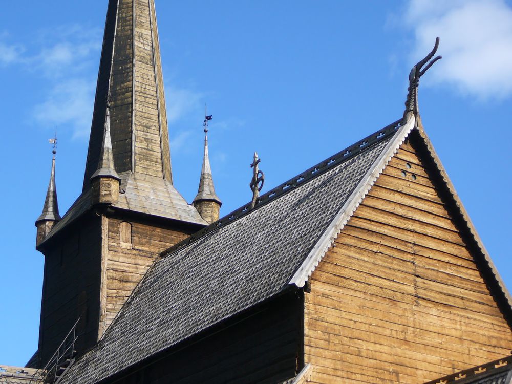 Сказочные деревянные церкви Норвегии, фото № 17