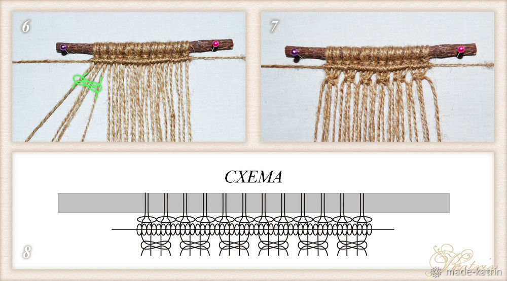 Плетём «Сову» в технике макраме. Часть 3., фото № 5
