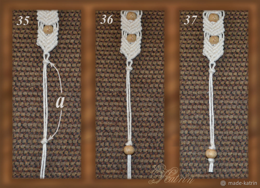 Плетем браслет в технике макраме, фото № 32