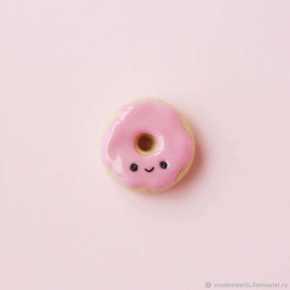 Лепим милый пончик из полимерной глины, фото № 6
