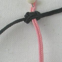 10 плетёных цепочек с бисером в технике макраме, фото № 33
