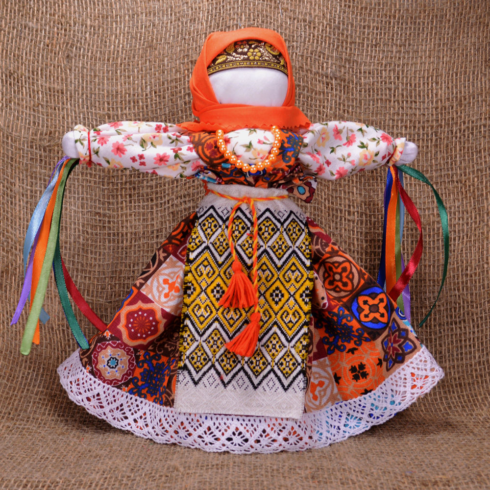 Народная обрядовая кукла Масленица, фото № 4