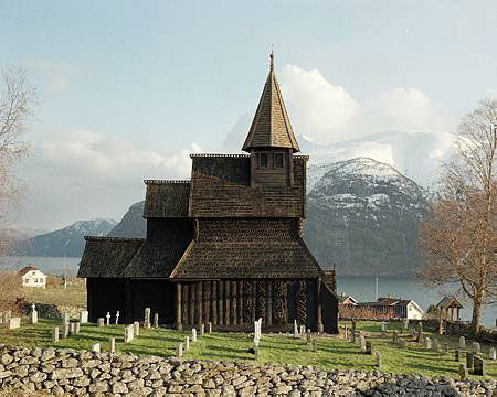 Сказочные деревянные церкви Норвегии, фото № 21