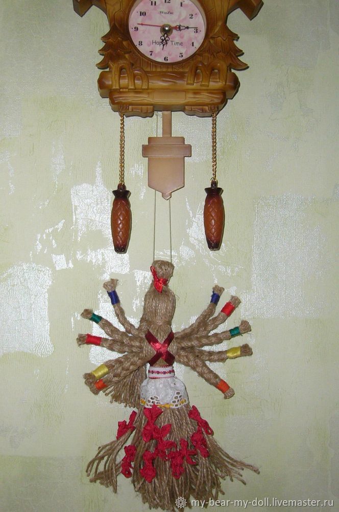 Делаем древнеславянские обереги — нитяные куколки, фото № 19