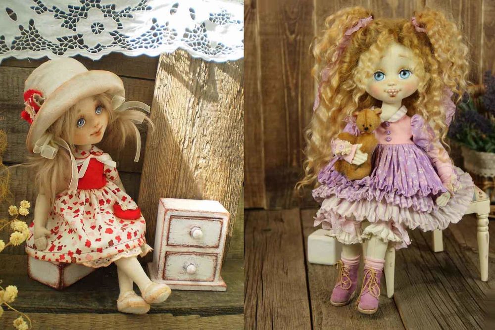 Коллекция милейших текстильных кукол — вдохновляемся!, фото № 3