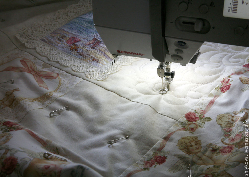 Мастер-класс по пошиву детского одеяла с вышивкой. Часть 2, фото № 6