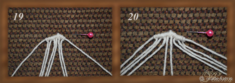 Плетем браслет в технике макраме, фото № 8