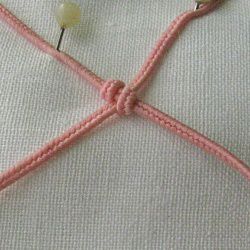 10 плетёных цепочек с бисером в технике макраме, фото № 9